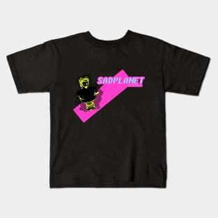 SadPlanetサドプラネット(Pop Statue V1) Kids T-Shirt